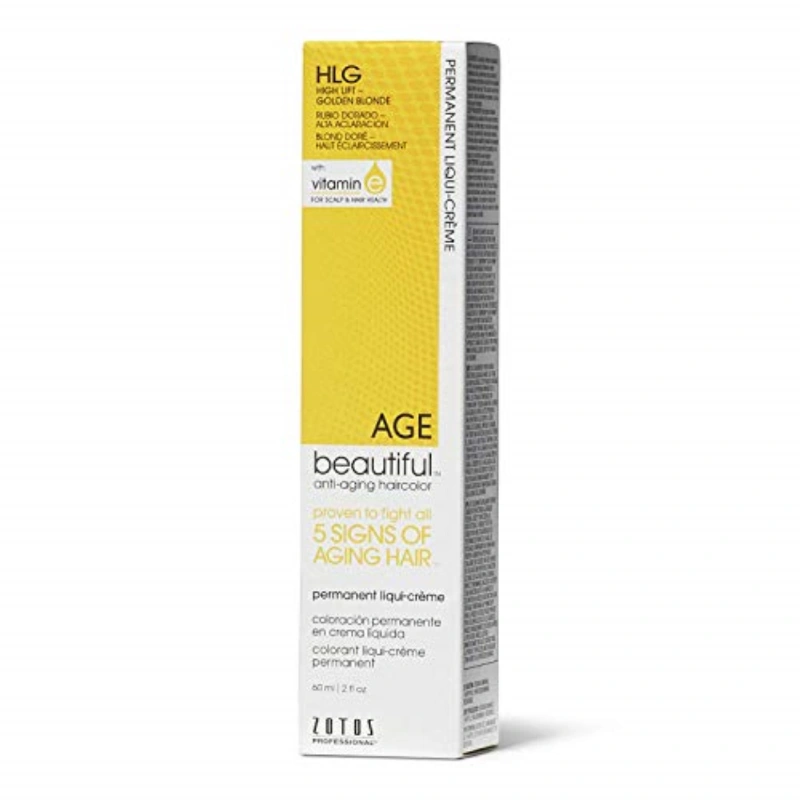 Zotos Professional Age Beautiful Permanent Liquid Hair Color Golden