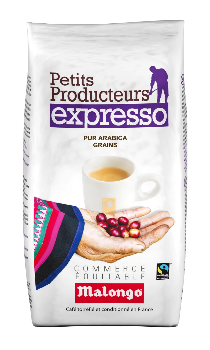 Malongo Fair Trade Coffee Beans 1 Kg