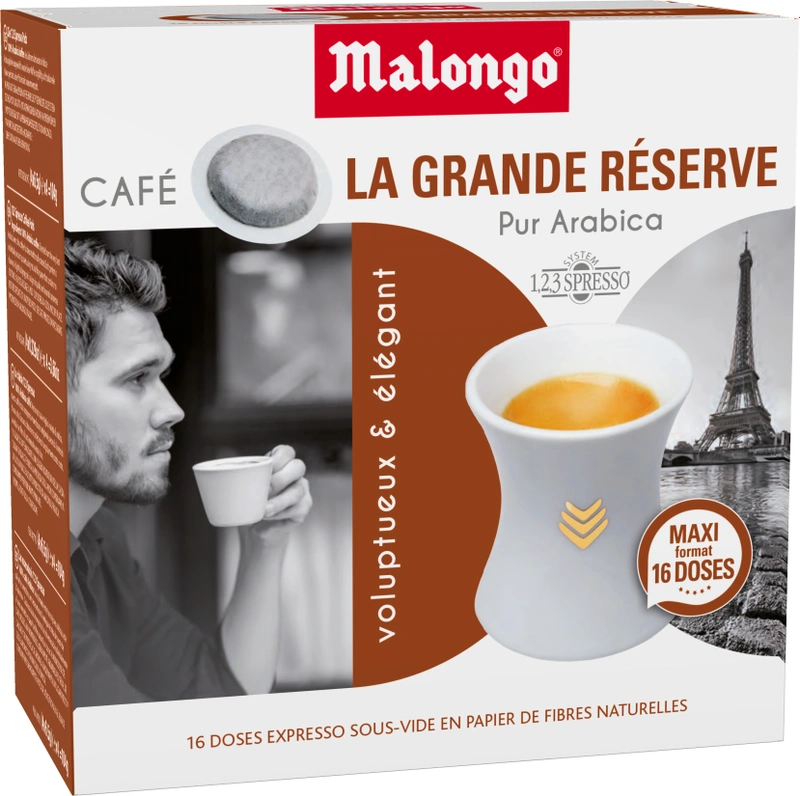 Malongo La Grande Reserve 16 Coffee Pods