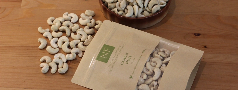 Native Food Cashew Nuts Plain 1 Kg