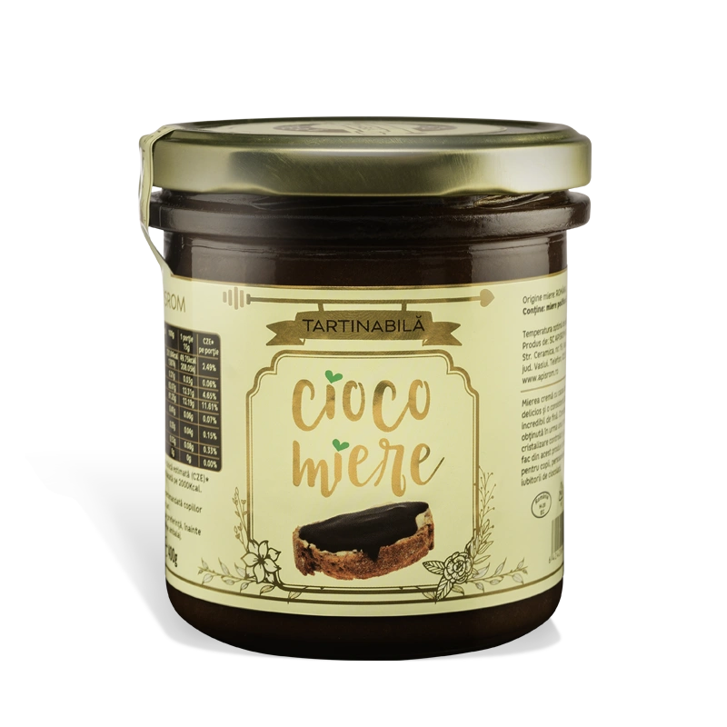 Apisrom Creamed Honey With Cocoa 400 gr
