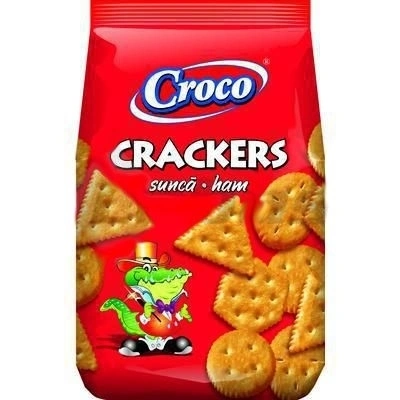 Croco Crackers   Ham Flavour  100 g