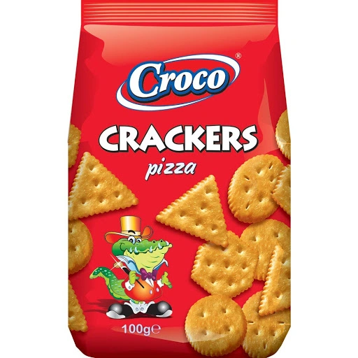 Croco Crackers   Pizza Flavour 100 g