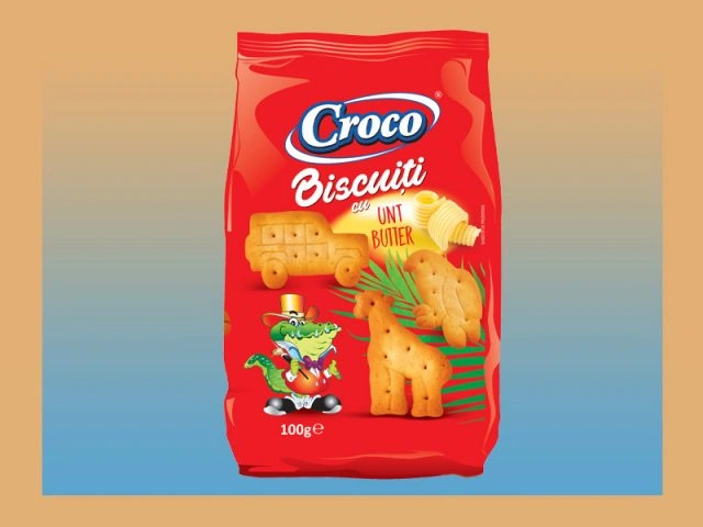 Croco Biscuits With Butter 100 Gr