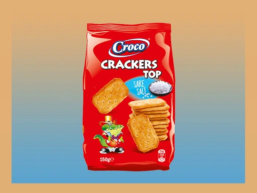 Croco Crackers Top Salt 150 gr