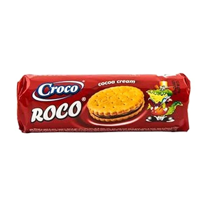 Croco Sandwich Round Biscuits With Cocoa Cream 150 Gr