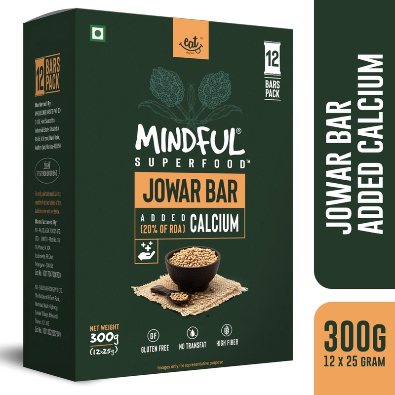 Eat Anytime Mindful Jowar Millet Granola Bars 300 gr