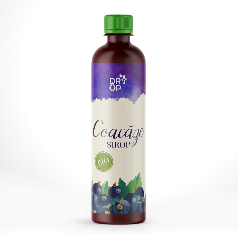 Europlant Organic Black Currant Syrup 500 ml