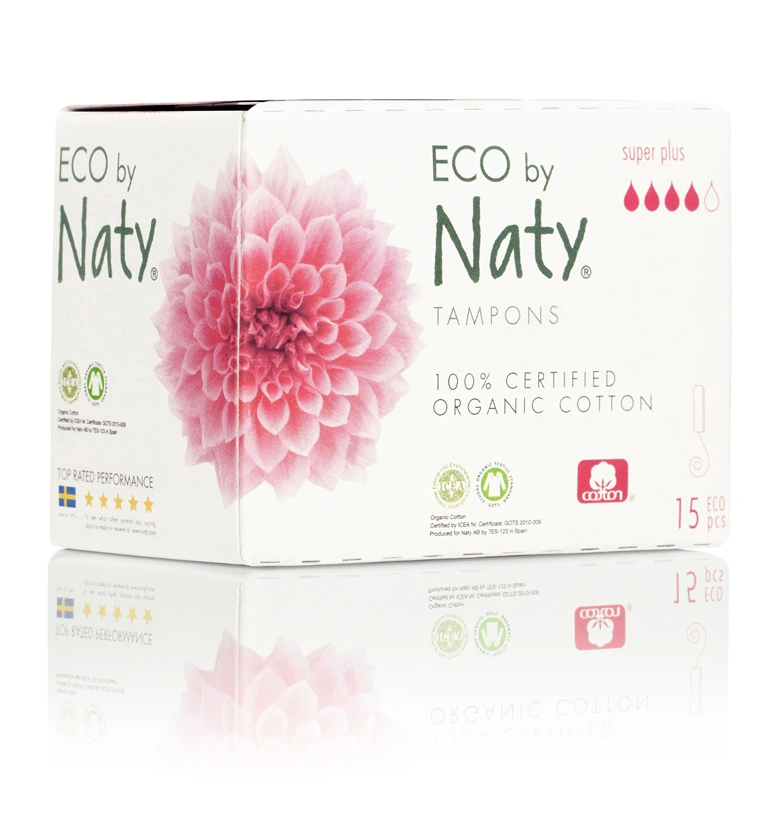Naty 15 Eco Tampons Super Plus Digital