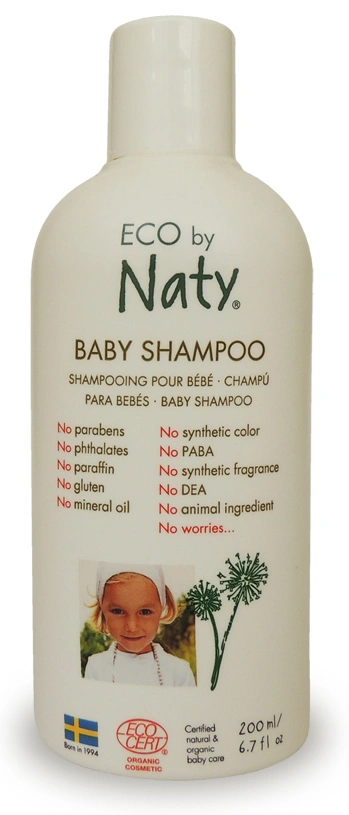 Naty Organic Baby Shampoo 200 ml