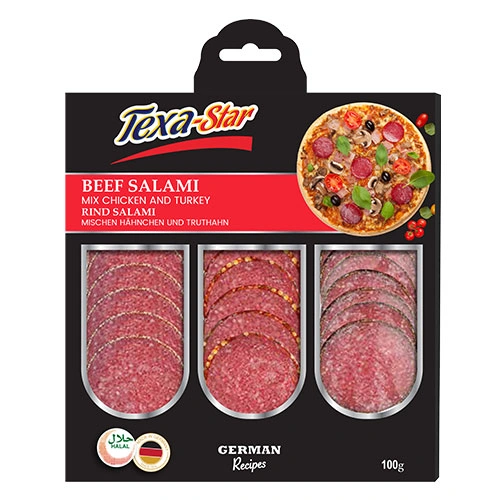 Texa-Star Mix Beef Salami 100 gr - Expiry Date 30/11/2023