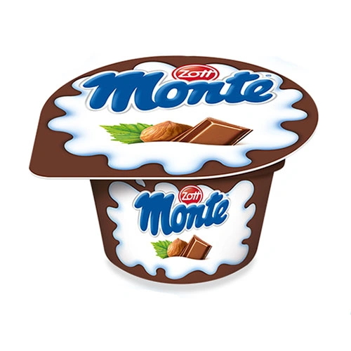 Zott Monte Chocolate and Hazelnut Dessert 150g x 12