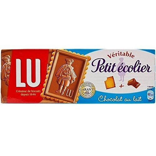 Lu Petit Ecolier Milk Chocolate Biscuits 150 Gr