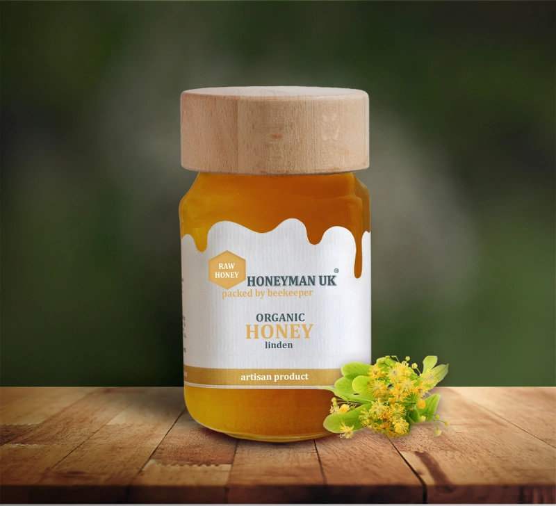 Honeyman Uk Organic Linden Honey 420 gr