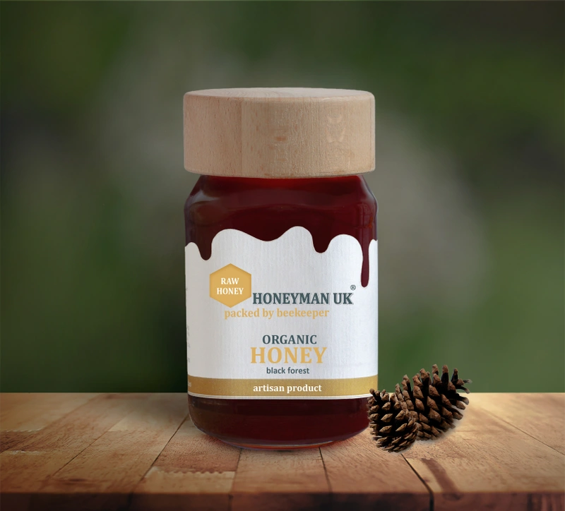 Honeyman Uk Organic Black Forest Honey 420 gr