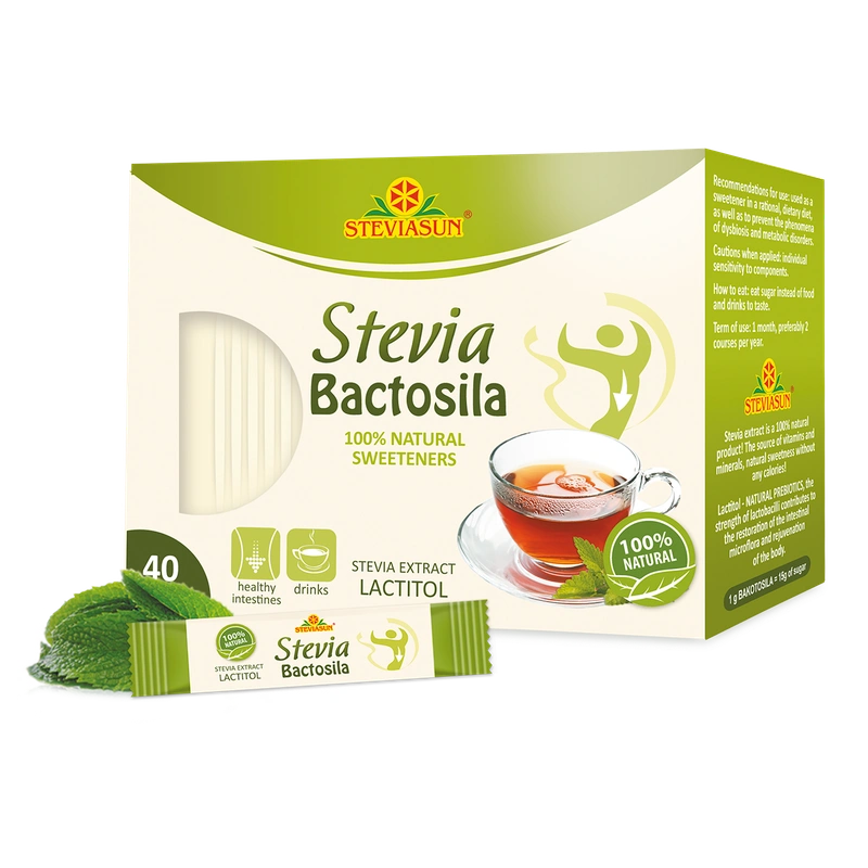 Steviasun "Baktosila" Stevia Powder In Sticks 40 gr