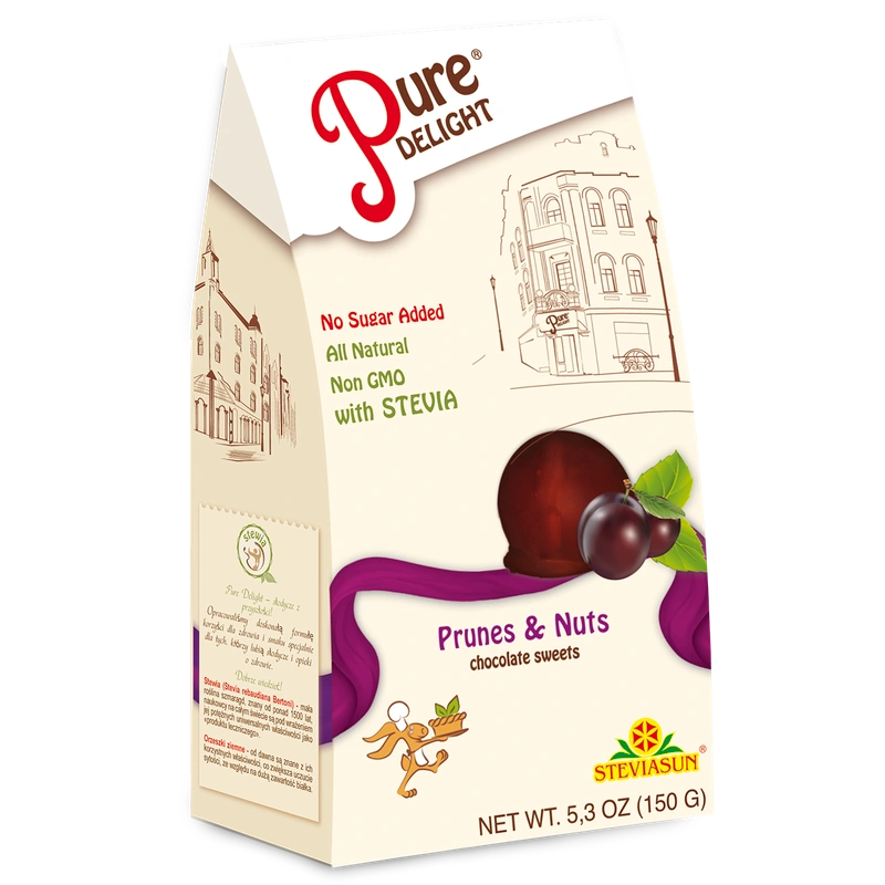 Pure Delight Sweets "Prune With Nut" 150 Gr