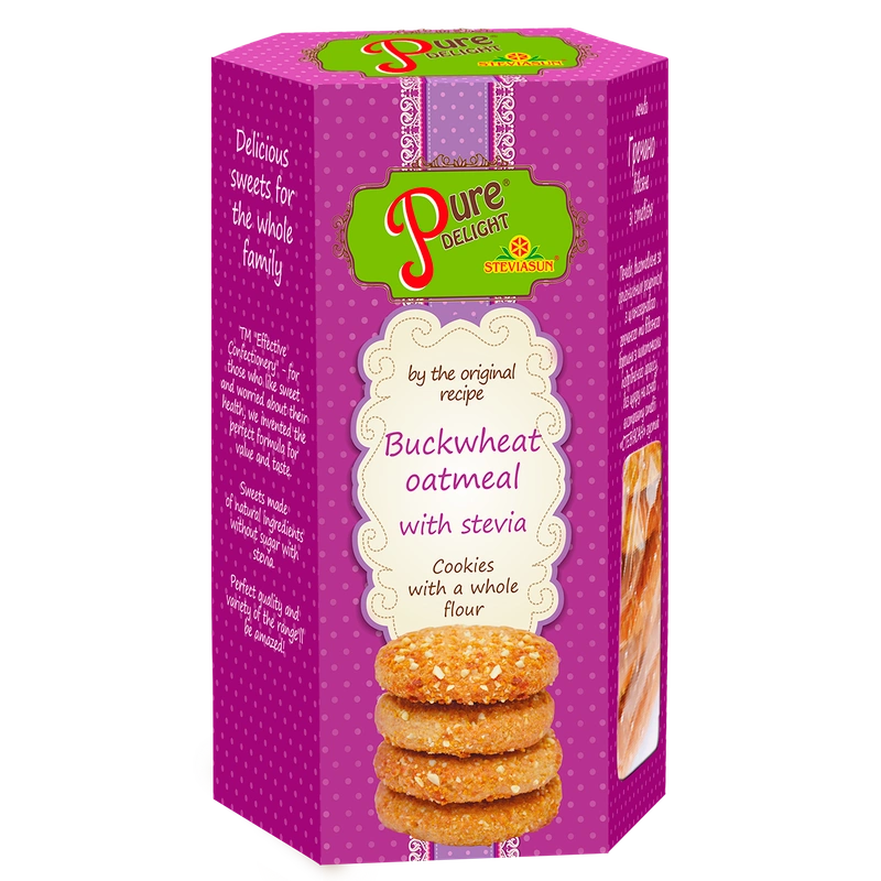 Pure Delight Shortcake "Buckwheat And Oat" 300 Gr