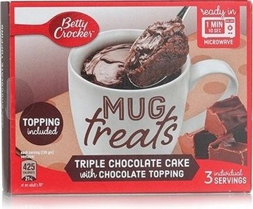 Betty Crocker Mug Treat Triple Chocolate Mix 255 Gr