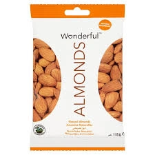 Wonderful Almonds Raw Natural 115 gr