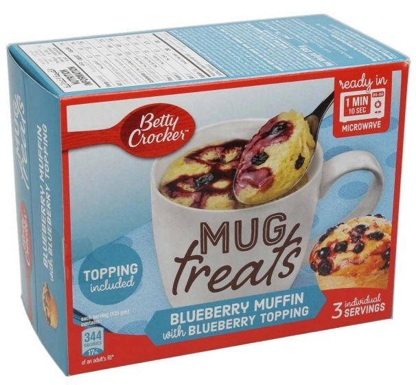Betty Crocker Mug Treat Blueberry Muffin Mix 270 Gr