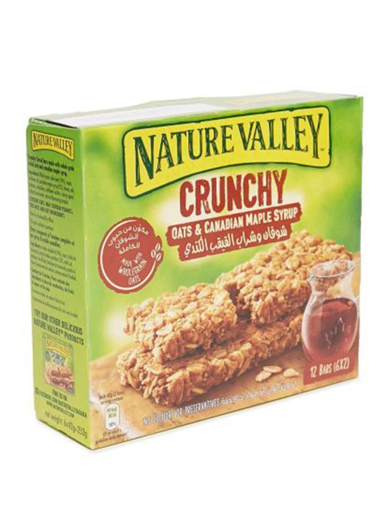 Nature Valley Canadian Maple Syrup Crunchy Bars 252 gr