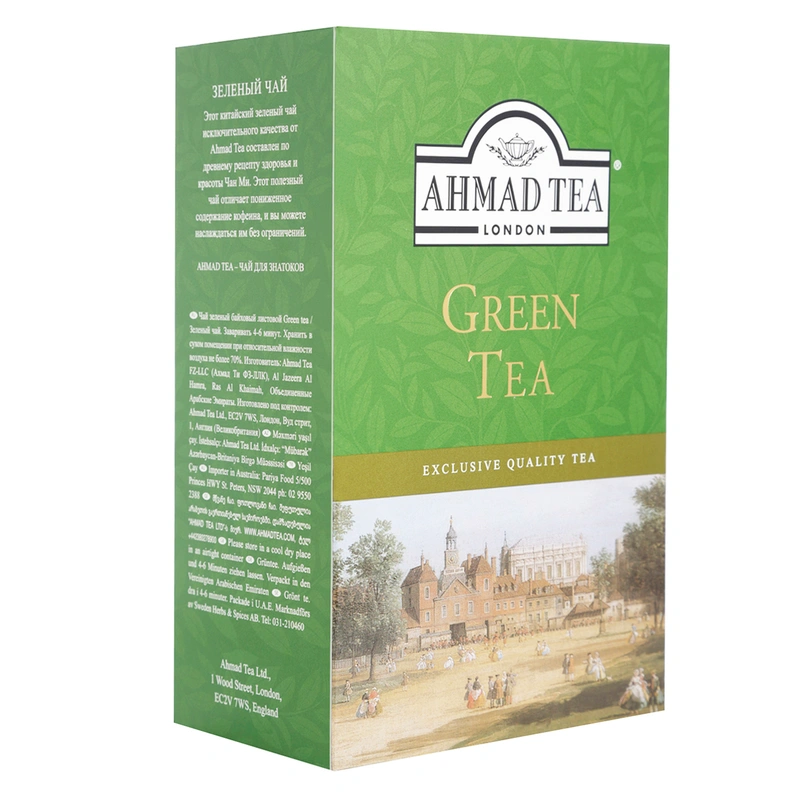 Ahmad Tea Green Tea Packet Tea 500 Gr