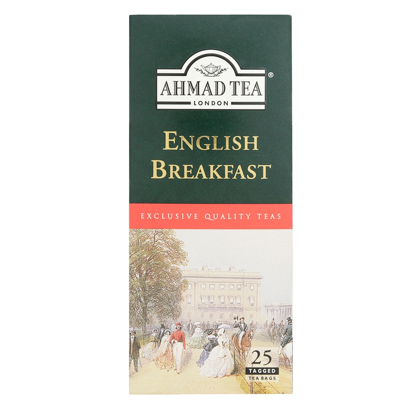 Ahmad Tea English Breakfast Tagged Tea Bags 25 X 2 Gr