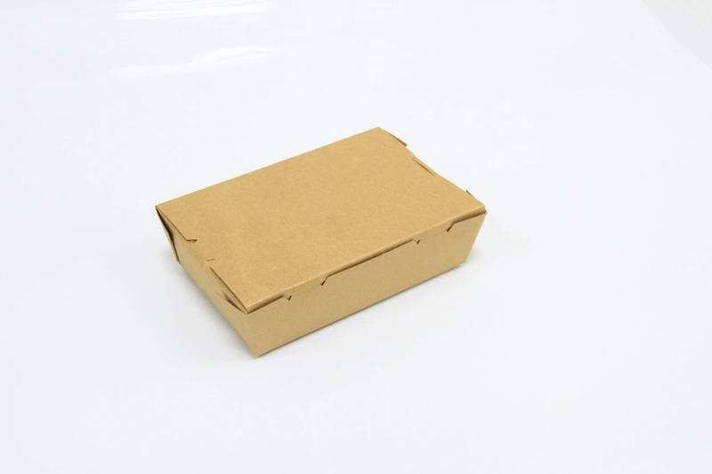 Hotpack Kraft Lunch Box  150 mm  100 Pieces
