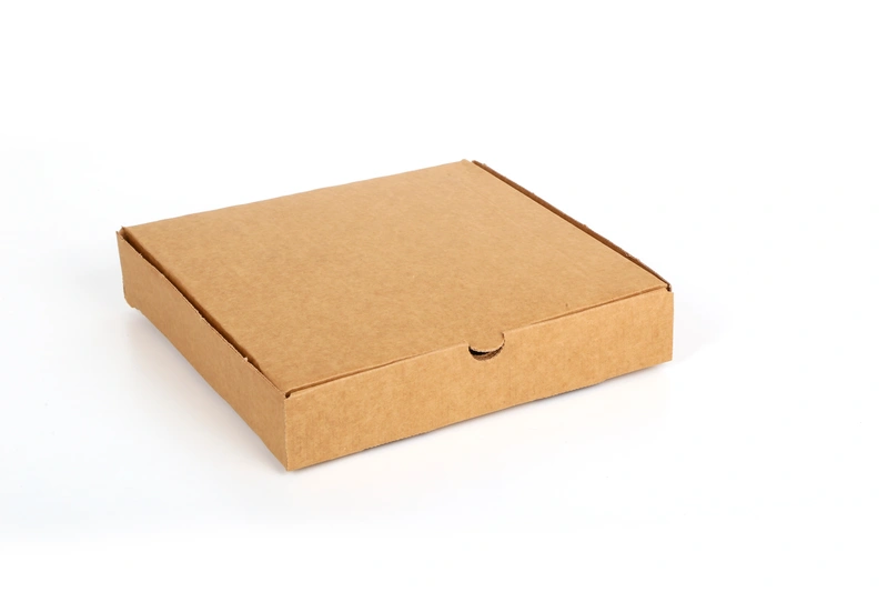 Hotpack Brown Pizza Box Medium 28 x 28 cm 100 Pieces