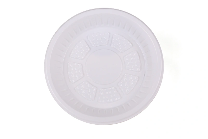 Hotpack Round Plastic Plate 9" 500 Pieces