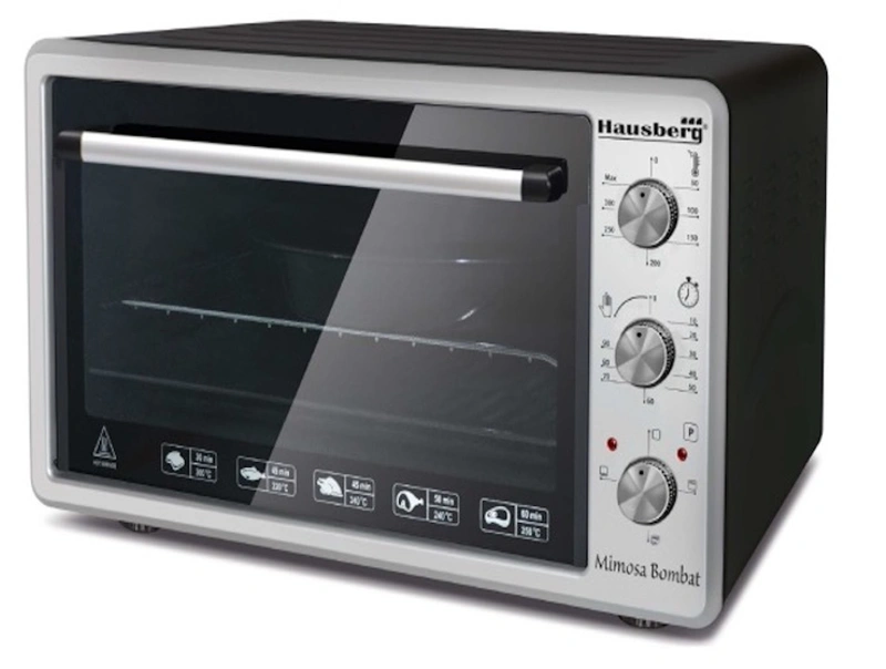 Hausberg Microwave Oven Black + Silver
48 Lt