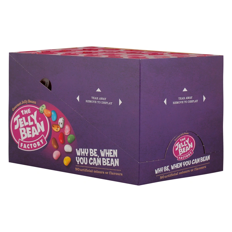 The Jelly Bean Factory Berry Burst 100 gr Pack of 24 Wholesale Prices