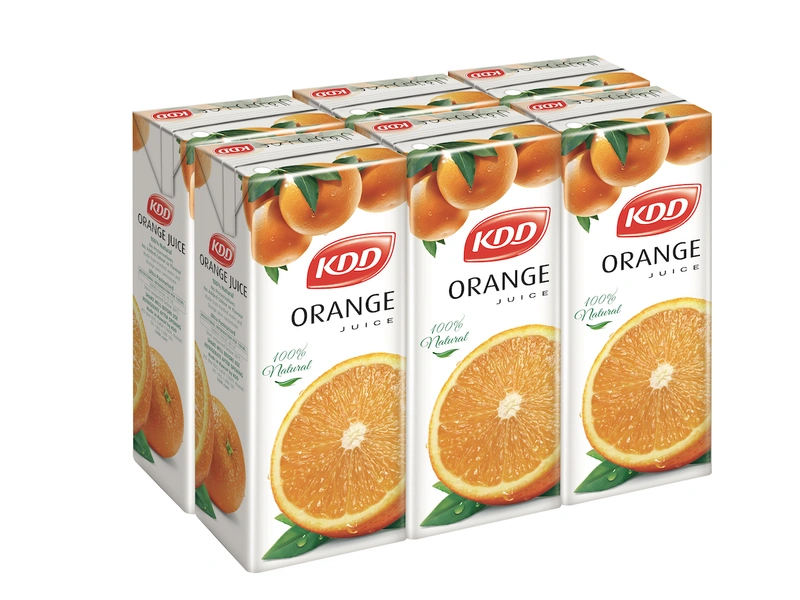 Kdd Orange Juice Pack Of 6 x 180 ml Wholesale Prices Tradeling
