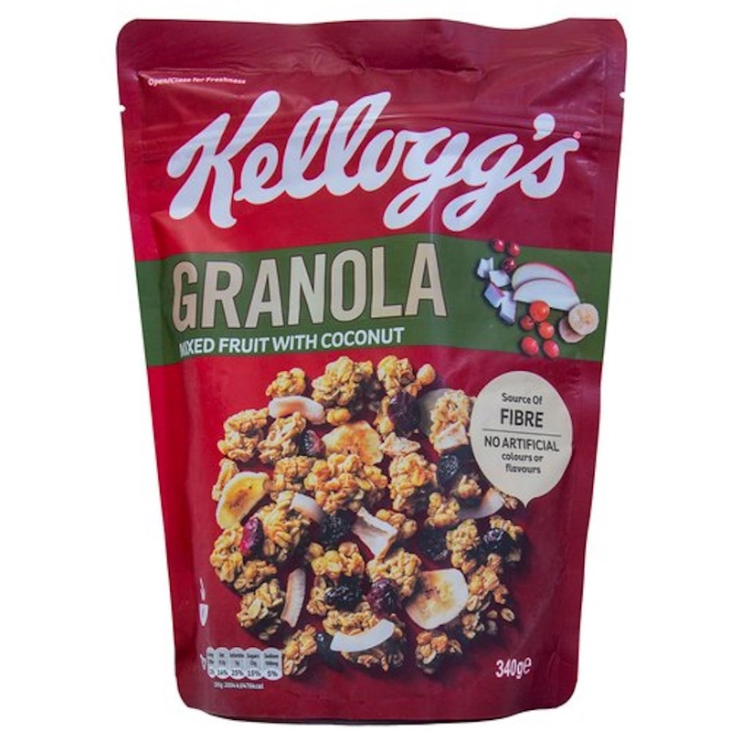 Kellogg's Granola Mixed Fruit With Coconut 340 gr Wholesale Tradeling