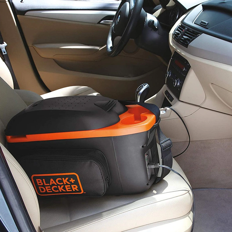 Black + Decker 12V DC Car Cooler With Cup Holder Orange And Black 8 Lt  BDC8-B5, Wholesale