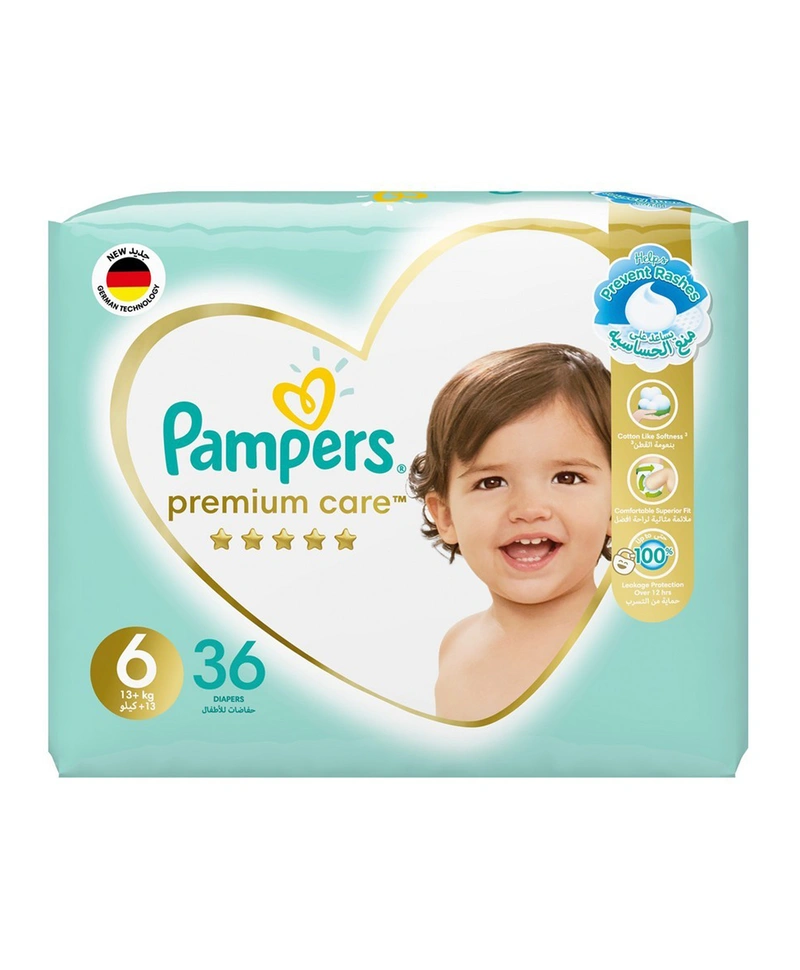 Pampers Premium Care Diapers Size 6, 2x36s Wholesale Prices Tradeling