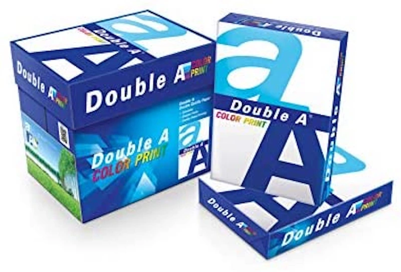 Double A A4 Color Print Paper 80 GSM Double Quality Pack Of 5