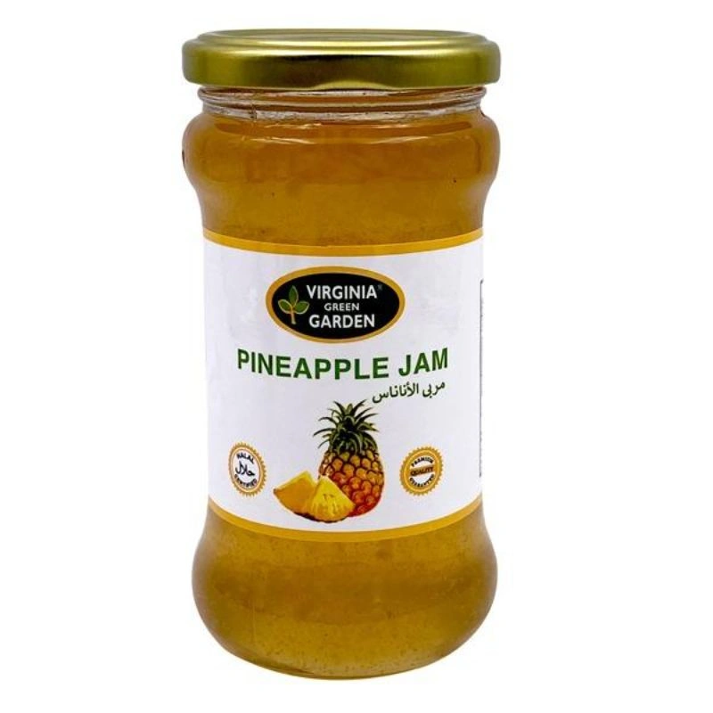 Virginia Green Garden Pineapple Jam 350 gm Expiry 11/23/2024 Wholesale Tradeling