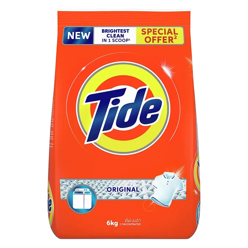 Tide Laundry Detergent Powder Original Scent 6 kg x 2 Wholesale
