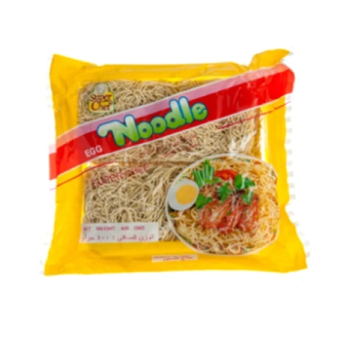 Super Chef Egg Noodles Broad 400 Gr Expiry 12 January 2024