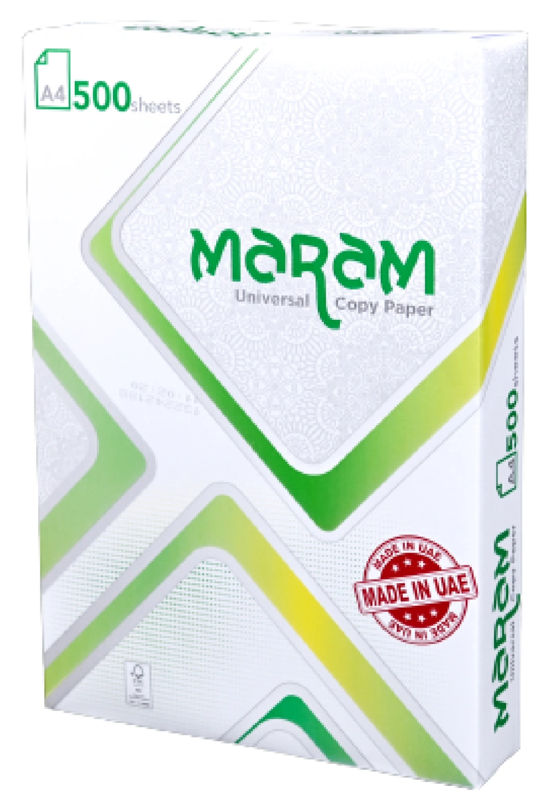 Maram Green A4 Photocopy Paper 500 Sheets Pack Of 5