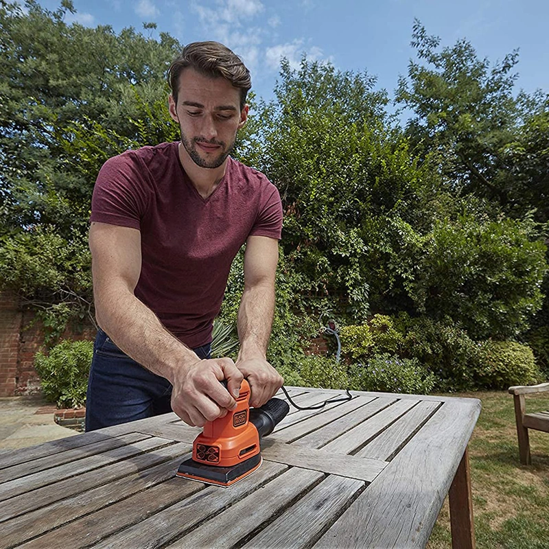 Black + Decker 200W 4 In 1 Multi Sander with Interchangeable Base