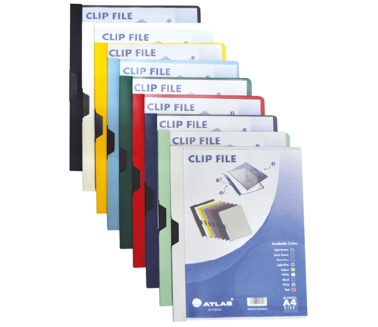 Atlas A4 30 Sheet Clip File Black Pack Of 25 | Wholesale | Tradeling