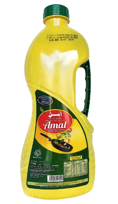 Amal Cooking Oil 6 x 1.5  Lt