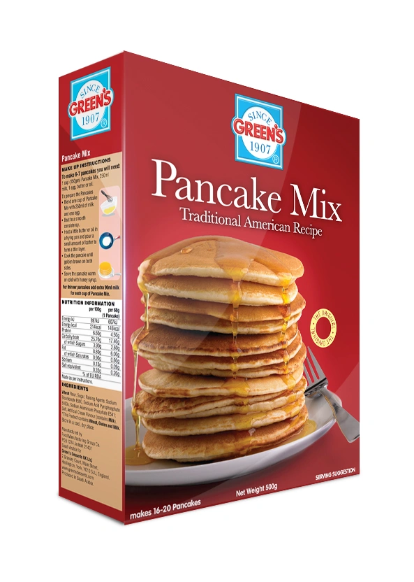 Green's Pancake Mix 500g x 3 Expiry Date 10Nov23 Wholesale Prices