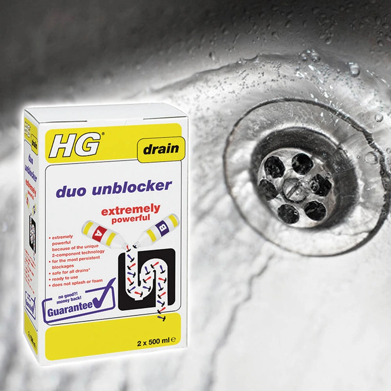 HG Drain Duo Unblocker 1 Lt Pack of 6 Wholesale Prices Tradeling