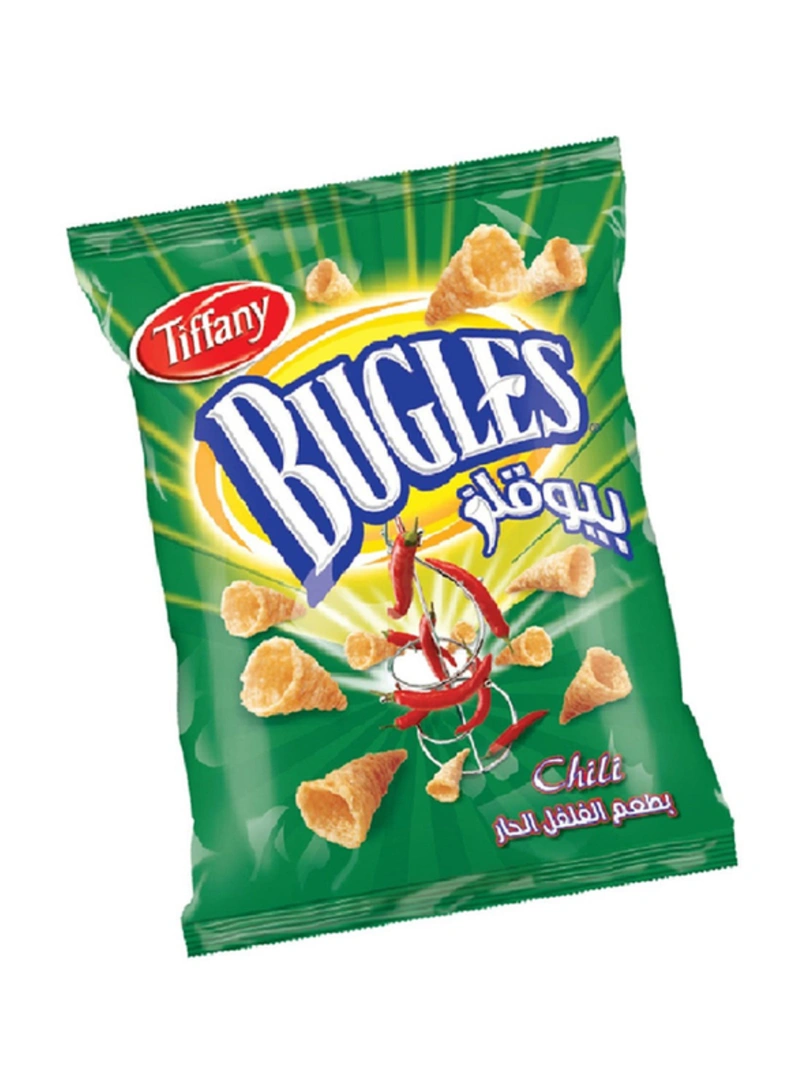 Tiffany Bugles Chips Chili 13g x 44 Wholesale Tradeling