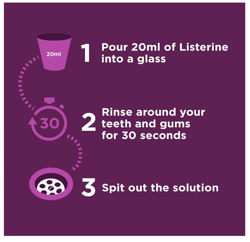 Listerine, Total Care, Teeth Protect, Daily Mouthwash, Milder Taste