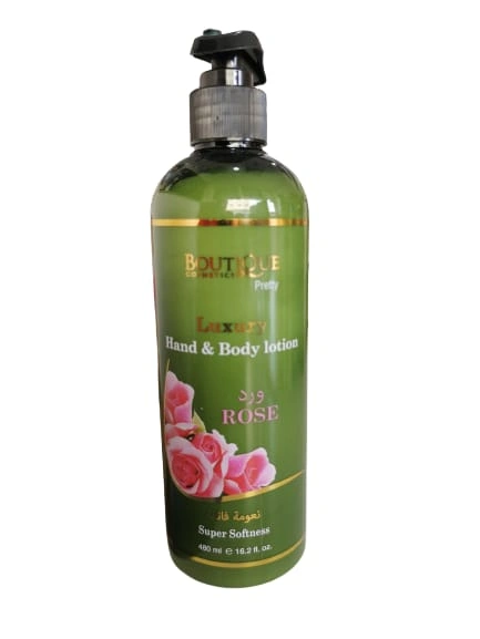 Boutique Hand & Body Lotion Rose 480 ml